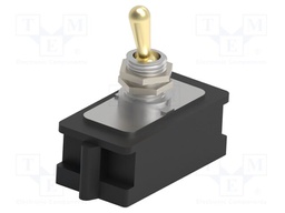 Switch: toggle; Pos: 2; DPST; ON-OFF; 10A/250VAC; 10A/250VDC