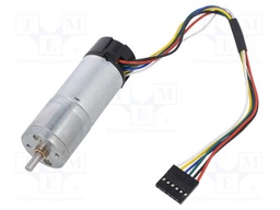 Motor: DC; with encoder,with gearbox; Medium Power; 12VDC; 2.1A