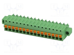 PCB connector, nominal cross section: 1.5 mm?, color: green,