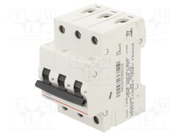 Circuit breaker; 400VAC; Inom: 20A; Poles: 3; Charact: C; 6kA; IP20