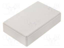 Enclosure: multipurpose; X: 58mm; Y: 92mm; Z: 23mm; CP-20; ABS; grey