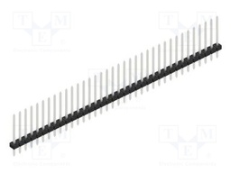 Connector: pin strips; pin header; male; PIN: 36; 2mm; THT; 1x36