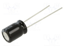 Electrolytic Capacitor, 82 µF, 63 V, FR Series, ± 20%, Radial Leaded, 6000 hours @ 105°C