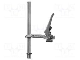 Clamping element; for welding tables