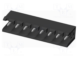 Connector: pluggable terminal block; socket; male; on PCBs