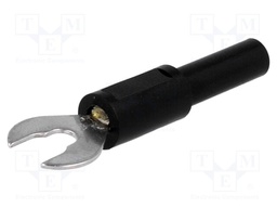 Fork terminals; banana 4mm socket,fork terminal; 60VDC; 36A