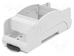 Enclosure: for DIN rail mounting; No.of mod: 2