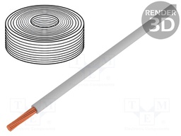 Wire; H07Z-K; stranded; Cu; 25mm2; grey; FRNC; 450/750V