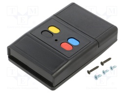 Enclosure: for remote controller; ABS; Number of buttons: 4