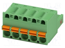 PCB connector, nominal cross section: 2.5 mm?, color: green,