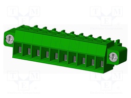 Connector: pluggable terminal block; plug; female; straight; 10A