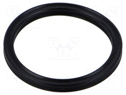 X-ring washer; FPM; Thk: 2.62mm; Øint: 25.7mm; -30÷200°C