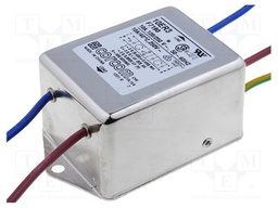 Filter: anti-interference; 250VAC; Ioper.max: 10A; Leads: cables