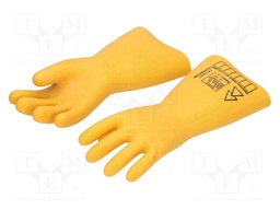 Electrically insulated gloves; Size: 10; 30kV