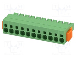 PCB connector, nominal cross section: 6 mm?, color: green, n