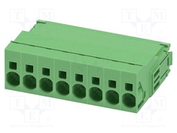 PCB connector, nominal cross section: 6 mm?, color: green, n