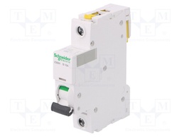 Circuit breaker; 230VAC; Inom: 10A; Poles: 1; DIN; Charact: B; 10kA
