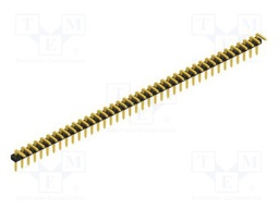 Connector: pin strips; pin header; male; PIN: 39; 2mm; THT; 1x39