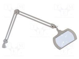 Desktop magnifier with backlight; Mag: 3dpt(x1.75); 230VAC 50Hz
