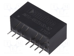 Converter: DC/DC; 1W; Uin: 36÷75V; 3.3VDC; Iout: 303mA; SIP8; 4.9g