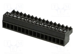 Pluggable terminal block