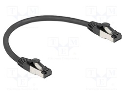 Patch cord; S/FTP; Cat: Cat 8.1; RJ45 plug,both sides; 0.25m