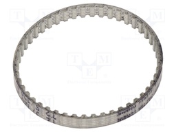 Timing belt; T2.5; W: 4mm; H: 1.3mm; Lw: 120mm; Tooth height: 0.7mm