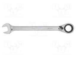 Wrench; combination spanner,with ratchet; 32mm; with switch