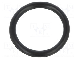 O-ring gasket; NBR; D: 1.5mm; Øint: 11mm; black; -30÷100°C