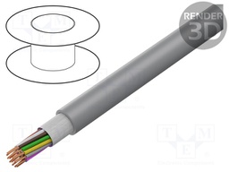 Wire: control cable; SUPERTRONIC® 310-PVC; 18x0.25mm2; PVC; grey