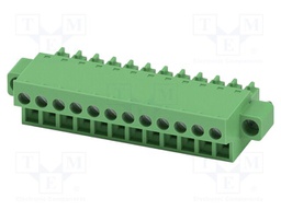 PCB connector, nominal cross section: 1.5 mm?, color: green,