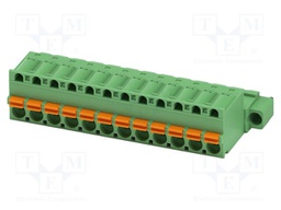PCB connector, nominal cross section: 2.5 mm?, color: green,