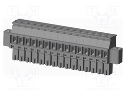 Connector: pluggable terminal block; plug; female; angled 90°