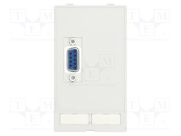 Data module (1x SUB-D9, f-f)