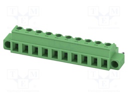 PCB connector, nominal cross section: 1.5 mm2, color: green,