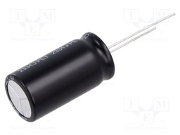 Capacitor: electrolytic; THT; 2200uF; 50VDC; Ø18x45mm; ±20%; 2000h