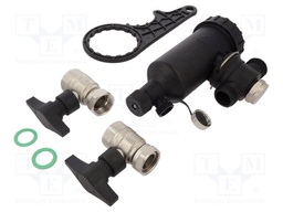 Dirt separator; IBF; max.3bar; Filter: magnetic,mesh; 500um; 90°C