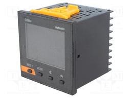 Counter: electronical; 2x LCD; time/pulses; SPDT; IN 1: voltage