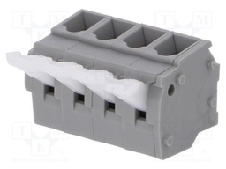 PCB terminal block; angled; 5mm; ways: 4; on PCBs; 0.2÷2.5mm2; 15A