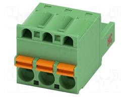 PCB connector, nominal cross section: 2.5 mm?, color: green,