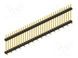 Connector: pin strips; pin header; male; PIN: 31; 2mm; SMT; 1x31