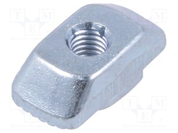 Nut; for profiles; Width of the groove: 8mm; steel; zinc
