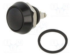 Switch: vandal resistant; Pos: 2; SPST-NO; 5A/24VDC; IP65; OFF-(ON)