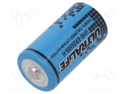 Battery: lithium; 3.6V; C; Ø26.2x50mm; 9000mAh; non-rechargeable