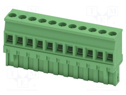 PCB connector, nominal cross section: 2.5 mm?, color: green,