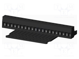 Connector: pluggable terminal block; plug; female; straight; 5mm