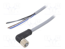 M12; PIN: 5; female; L code-Power; Len: 1.5m; Insulation: PUR; IP67