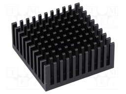 Heatsink: extruded; black; L: 37.92mm; W: 38.1mm; H: 16.51mm