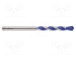 Drill bit; for concrete; Ø: 5mm; L: 85mm; Working part len: 39mm