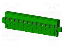 Connector: pluggable terminal block; plug; female; angled 90°